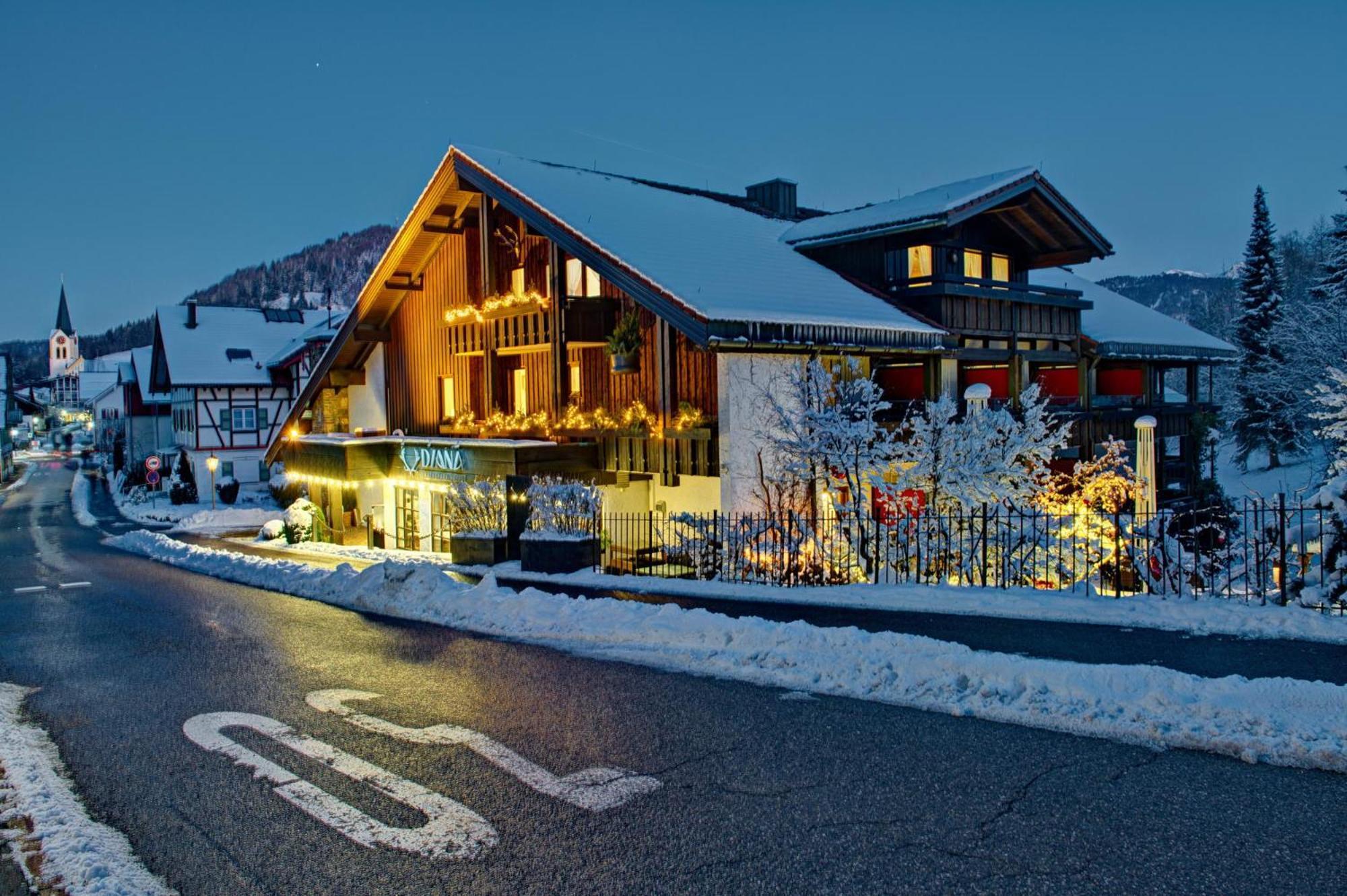 Diana Naturpark Hotel - Partnerbetrieb Von "Oberstaufen Plus Golf" エクステリア 写真